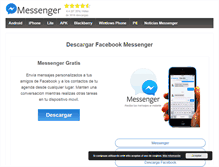 Tablet Screenshot of descargar-messenger.com